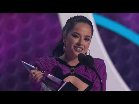 Becky G Wins Female Latin Artist - AMAs 2021