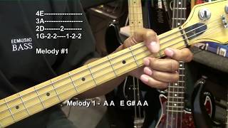 STAND BY ME Ben E King Bass Guitar Lesson - @EricBlackmonGuitar #MusicSchoolOfCoolâao