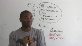 English Grammar - "All" & "Every" - What's the difference?