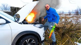 Разбили ЧУЖУЮ тачку !!! Smashed someone else's car !!!