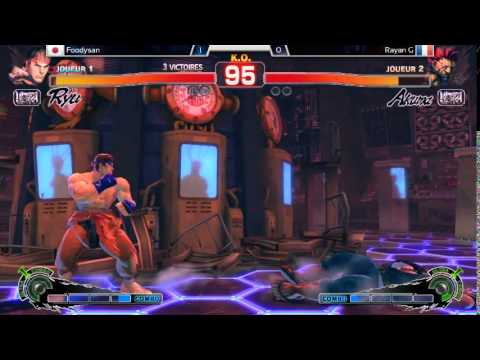 Foodysan (Ryu) vs Rayan G (Akuma) | Quart de finale