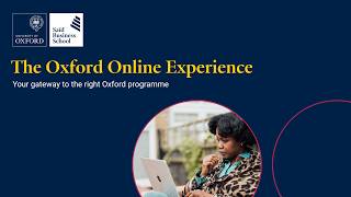 Oxford Online Experience