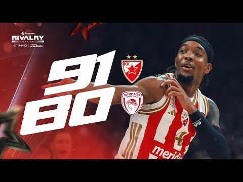 SVI POENI ZVEZDE - KK Crvena zvezda Meridianbet vs. Olympiacos 91:80 | EL R13