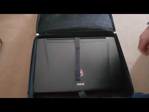 MSI GT72VR 6RE gebraucht unboxing
