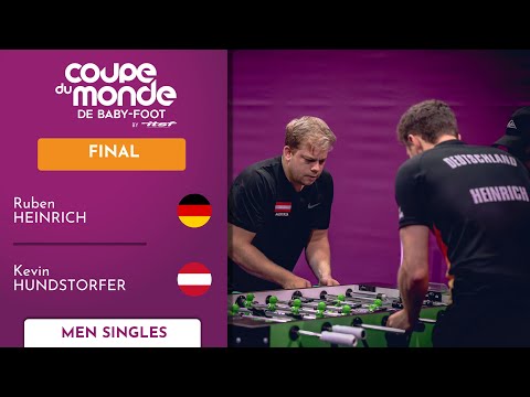 2022 ITSF World Cup - Men Singles Final - Ruben HEINRICH 🇩🇪 vs Kevin HUNDSTORFER 🇦🇹