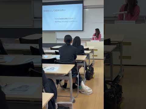 【保育学科】3月9日オープンキャンパス保育学科イベント報告②　～保育者としてのやりがい～