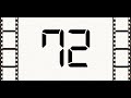 Countdown From 72 To 0 Retro