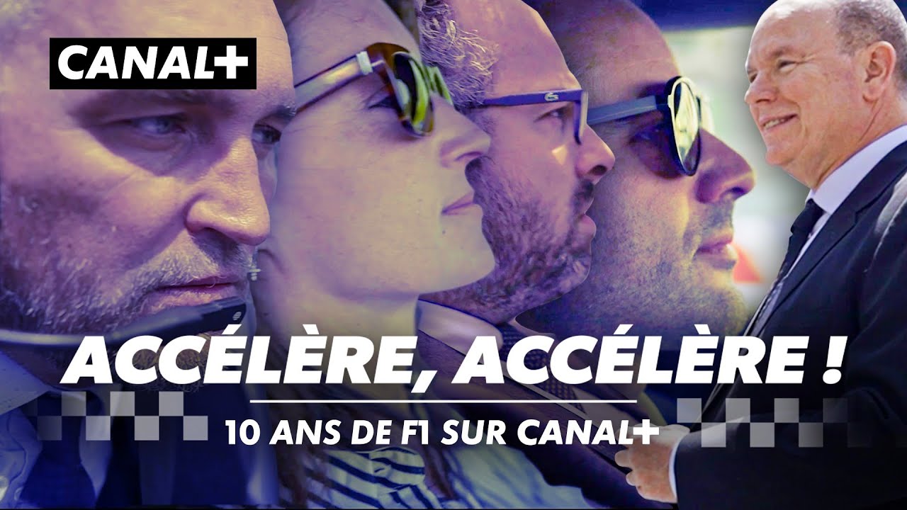 Miniature de la vidéo 10 ans de F1 sur CANAL+ : Les premières minutes du doc exceptionnel du film Accélère, accélère ! 10 ans de F1 sur Canal+