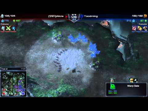 SC2 - Daily Masters - PvZ - Alicia vs TooDming