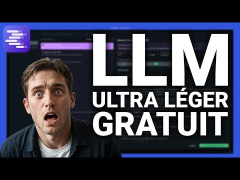 Tuto facile LM Studio LLM ultra léger Le ChatGPT local GRATUIT pour tous