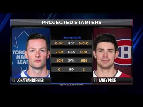 Maple Leafs Game Preview: Toronto at Montreal - October 24, 2015