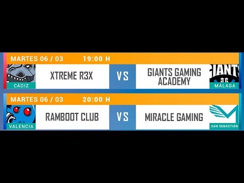 The Cloud League - [Resumen] Jornada 6 Día 1 - Xtreme R3X 🆚 Giants Gaming | RambootClub 🆚Miracle
