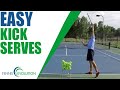 TENNIS SERVE | How To Hit A Kick Serve Easily
