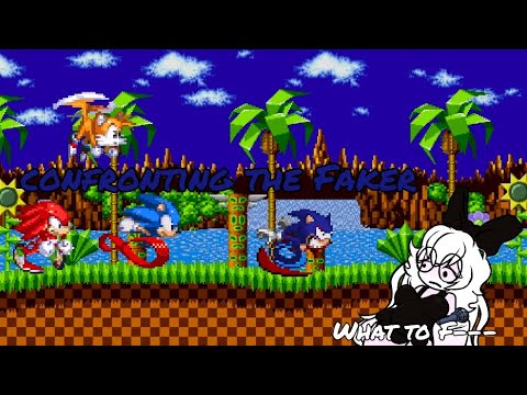 confronting the faker (confronting yourself: final zone cover) Sonic team VS Faker_RBX