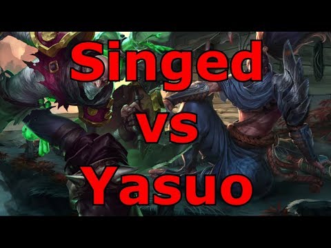 Wave Managment Trumps Mechanics | Singed Top vs Yasuo