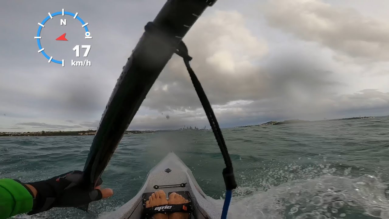 Surfski downwind - Epic V7
