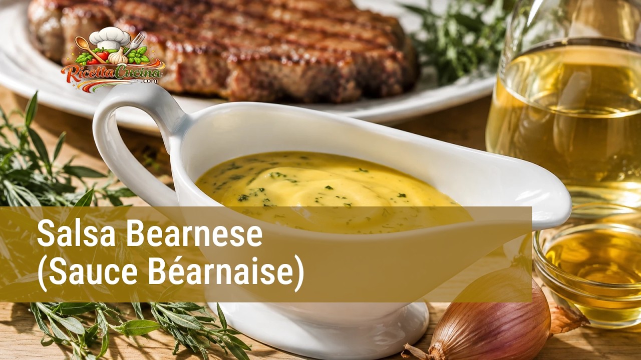 Anteprima video di Video Ricetta Salsa Bearnese (Sauce Béarnaise)