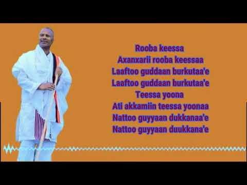 Taaddasaa Fiixee XAAFII QUCUUCATTE Lyrics ታደሰ ፊጤ