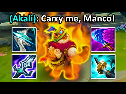 They Didn't Think AD TEEMO Can Carry Games so I Proved Them Wrong!