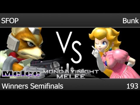MNM 193 - SFOP (Fox) vs Bunk (Peach) Winners Semifinals - Melee