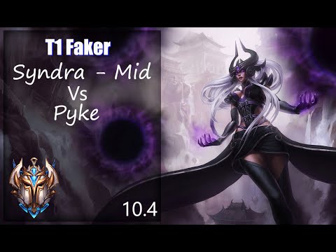 Syndra Mid - T1 Faker - Master Korea