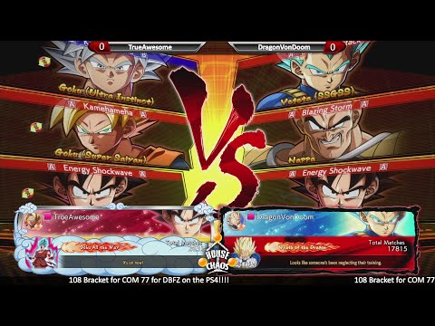 DBFZ | COM 77 | TrueAwesome vs DragonVonDoom | I love to see players go past THEIR LIMITS!!!