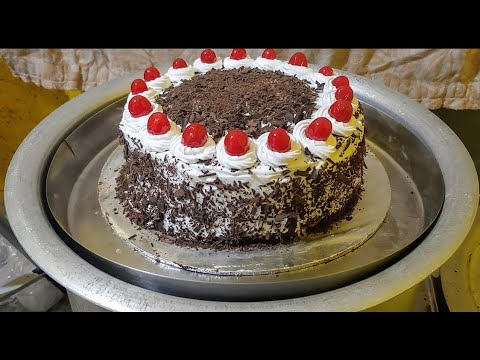 Black Forest Cake Recipe|| Eggless Baking|Without oven