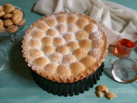 Crostata amaretti e crema, ricetta magica