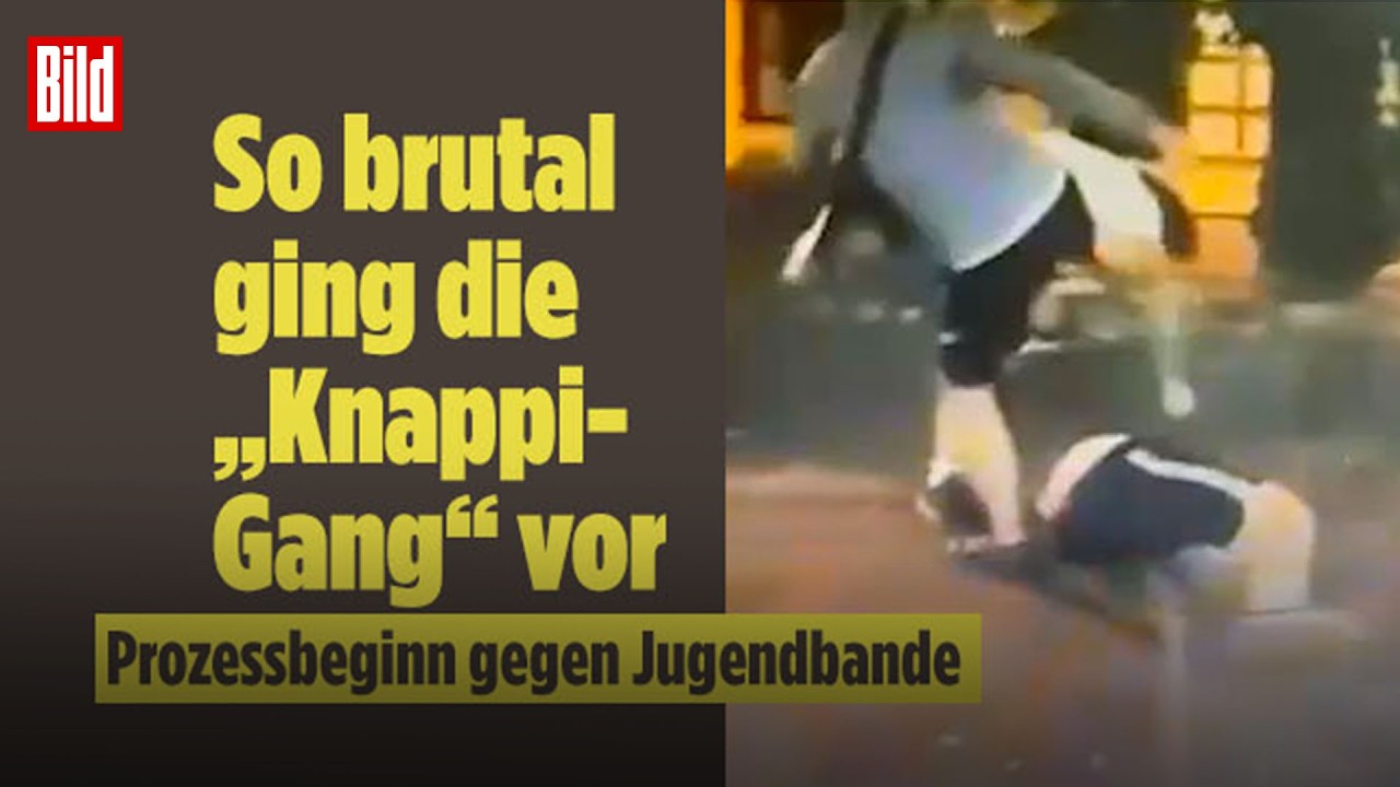 DORTMUND: Prozess gegen „Knappi-Gang“ startet! Mutmaßliche Täter filmten brutale Tat!