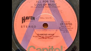 All For the Love of Music - Diamond Head 70s