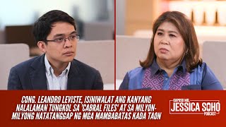 Rep. Leviste, ano bang nalalaman sa ‘Cabral files’? | Kapuso Mo, Jessica Soho Podcast
