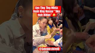Download lagu Ayu Ting Ting Minta Buah King Nassar “Aku mah Ikhlas” 🤣 #ayutingting #kingnassar #gheayoubi mp3