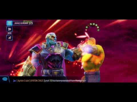 Marvel Strike Force Big Hits by Ultimus, Rocket Racoon and Carnage