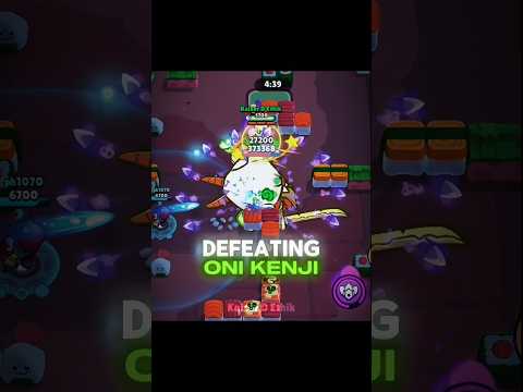 Easiest Way to Beat *Oni Kenji* 💀 Brawl Stars #shorts #brawlstars