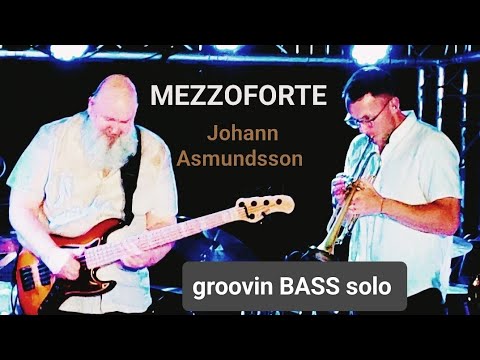 MEZZOFORTE - Johann Asmundsson - FUNKY BASS SOLO - Live In Norway
