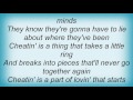 Emmylou Harris - Cheatin' Is Lyrics