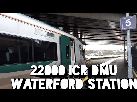 IÈ 22000 ICR Class Train - Waterford Plunkett Station,Co.Waterford