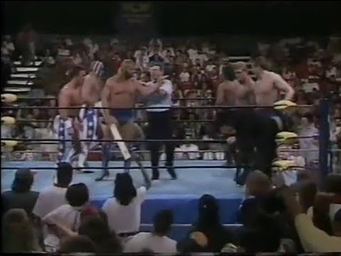 Paul Orndorff Paul Roma Steven Regal vs. Marcus Bagwell The Patriot Jim Duggan - 8/15/1994 - WCW