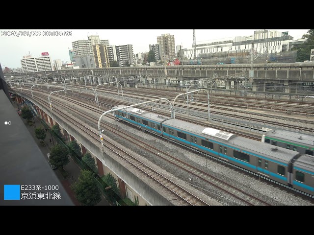 赤羽駅周辺の線路