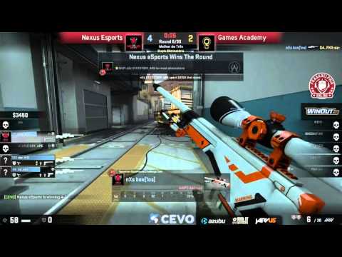 Fragadelphia Online 7 - Games Academy vs. Nexus eSports (Mapa 1 - Train) - Narração PT-BR