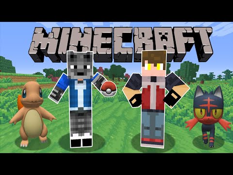 Minecraft: Pokémon S #1 - WE CHOSE THE STARTER POKÉMON TO SURVIVE!