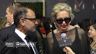 Emmy nominees Fisher Stevens & Alexis Bloom on "Bright Lights" — 2017 Creative Arts Emmys