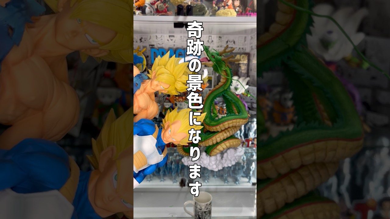 合いすぎ、良すぎ、気絶しそうな景色の組み合わせ　#dragonball  #ドラゴンボール  #shorts  #short  #フィギュア