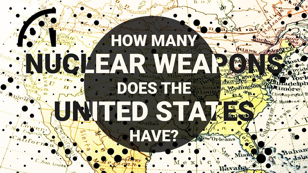 How many nuclear weapons does the United States have in 2025?