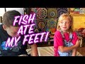 Fish ate my FEET! Payton Delu