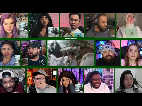 Falco Transforms Into Jaw Titan | Reaction Mashup | Attack On Titan Final Season Part 2 Episode 27