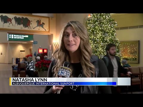Albuquerque Sunport seeing increase in holiday travelers this year over last year