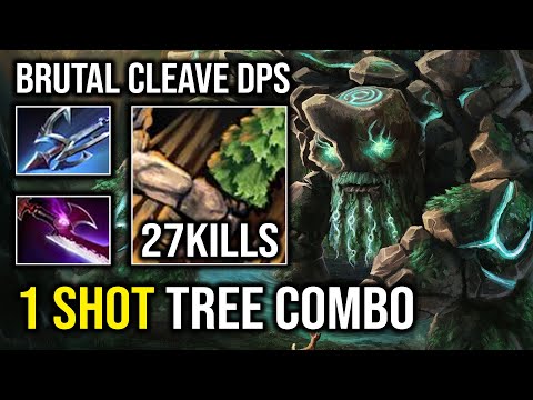 Forgotten Mid Is Back 1 Shot Tree Combo Brutal Cleave Hit Like a Truck Tiny Dota 2