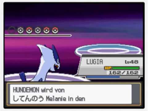 Pokemon SoulSilver german Wakthrough part 45 Melanie mit ihren unheimlichen Unlichtpokemon