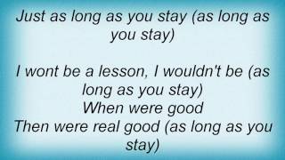 All American Rejects - Stay Lyrics